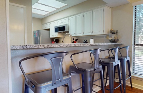 New Braunfels Condo | Waterfront Comal River Condo: Camp Warnecke C218 : Free Tubes with Rental!