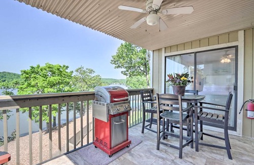 Osage Beach Apartment | Waterfront Condo with Deck, 1 Mile to Margaritaville