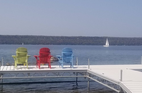 Colpoys Bay Cottage | Waterfront Cottage, Kayak, Gazebo,Sauna, Pool Table, Sunset.