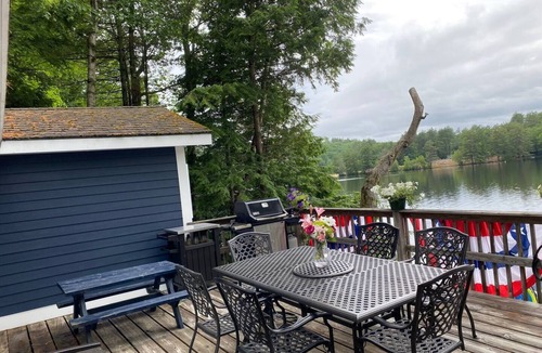 Weare Cottage | Waterfront cottage on Lake Horace!