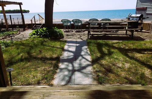 Angola on the Lake Cottage | Waterfront cottage on the shores of Lake Erie. Beautiful lake front views!
