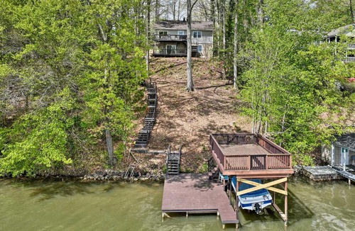 Bracey House | Waterfront Cottage w/Boat Dock & 3 Decks!