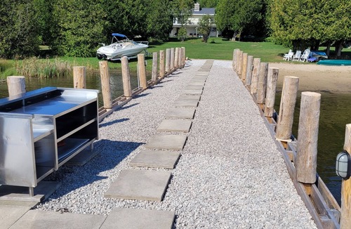 Miller Lake Cottage | Waterfront Cottage w/Sauna and Private Sandy Beach