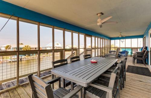 Silver Cay House | Waterfront Dauphin Island Home w/Deck & Boat Dock
