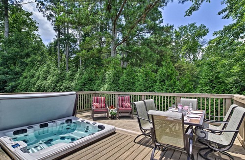Decatur House | Waterfront Decatur Home w/ Private Pool & Dock!