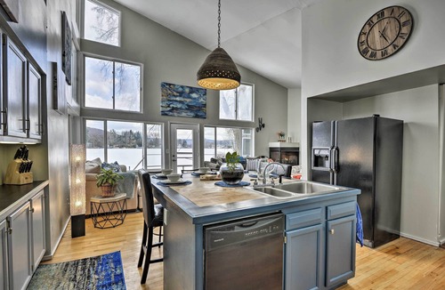 De Ruyter House | Waterfront DeRuyter Home w/Private Dock!