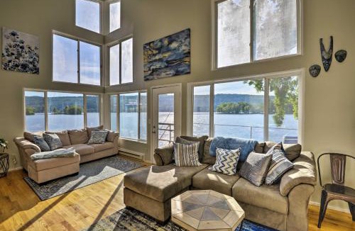 De Ruyter House | Waterfront DeRuyter Home w/Private Dock!