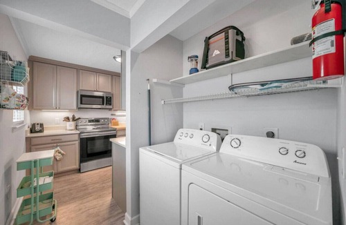 Indian Shores Villa | Waterfront End Unit Townhome with Garage(SS-23)