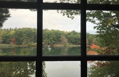 Town of Copake House | Waterfront Escape +dock +kayaks +firepit +fireplace +games