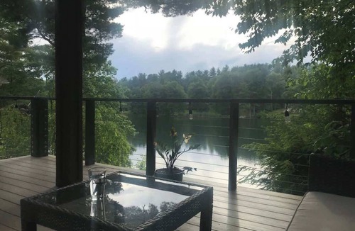 Town of Copake House | Waterfront Escape +dock +kayaks +firepit +fireplace +games