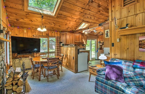 Casco Cabin | Waterfront Escape w/Kayak, Paddle Boards, & Sauna