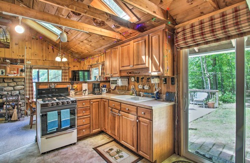 Casco Cabin | Waterfront Escape w/Kayak, Paddle Boards, & Sauna