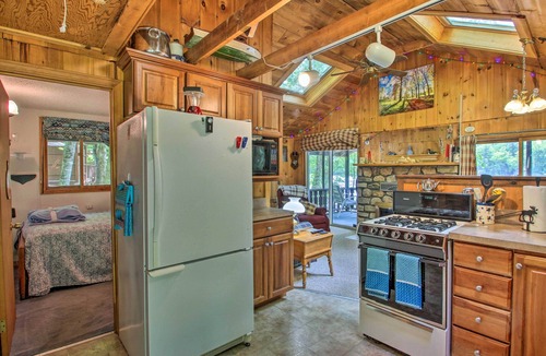 Casco Cabin | Waterfront Escape w/Kayak, Paddle Boards, & Sauna