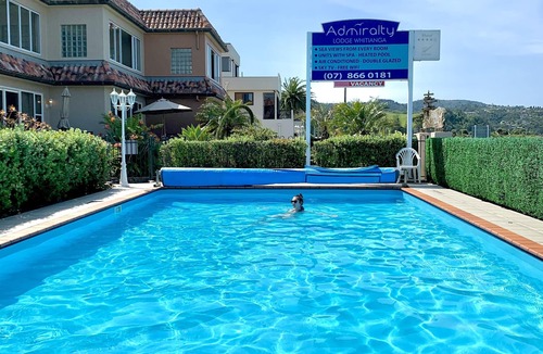 Whitianga Apartment | Waterfront fabulous view, spacious studio, heated pool & 10 mins walk into town.