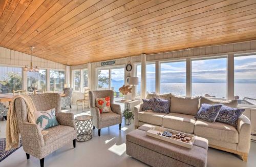 Ferndale House | Waterfront Ferndale Home: Deck + Beach Access