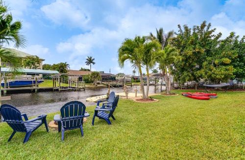 Biggar House | Waterfront Fort Myers Home: Private Pool & Dock