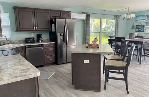 Crystal River House | Waterfront freshwater paradise with pool! Swim with manatees in our backyard!