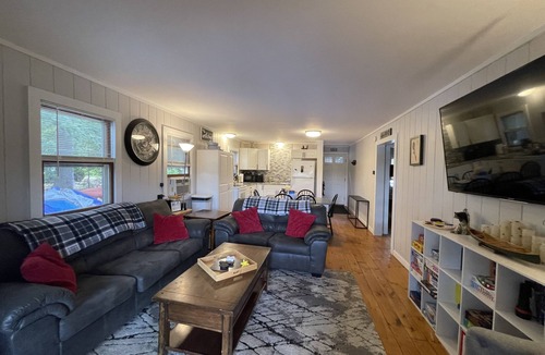 East Wakefield House | Waterfront! Gentle sloping beach highlights this updated waterfront home!