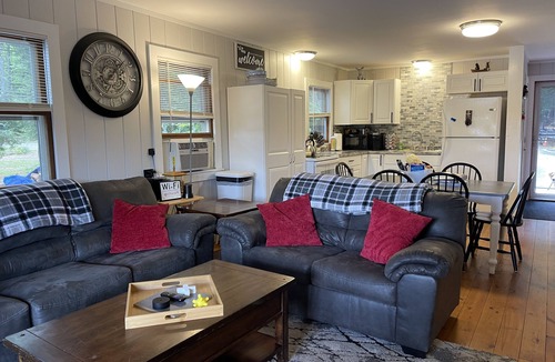 East Wakefield House | Waterfront! Gentle sloping beach highlights this updated waterfront home!