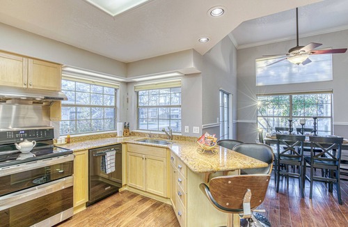 Granite Shoals House | Waterfront Getaway Hot Tub, Dock & Views