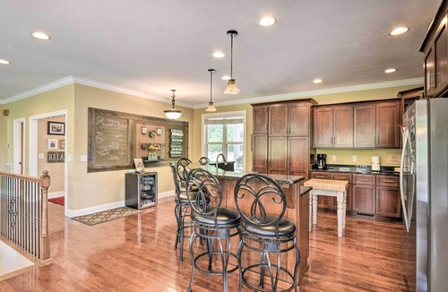 Lake Secession House | Waterfront Getaway w/Fire Pit + Game Room!