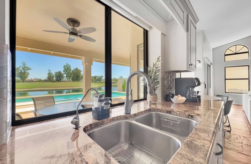 Island at Ocotillo House | Waterfront, Golf Views, Boats and Pools! Sleeps 18. 2 Home Complex!