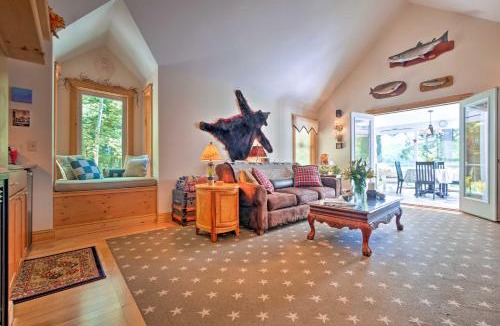 Great Pond House | Waterfront Great Pond Cottage w/Hot Tub & Deck!