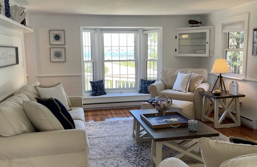 Mattapoisett Villa | Waterfront HarborView Property w/Private Sandy Beach