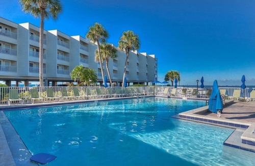 Rocky Point Apartment | Waterfront, Heated Pool, Balcony, and Serene Views