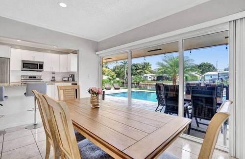 North Corals House | Waterfront Heated Pool, Jacuzzi, Private Pier, 2mi to Beach