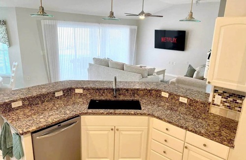 Santo Domingo House | Waterfront, Heated Pool, Golf Cart, & 2 King Beds