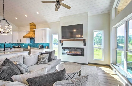 Tool House | Waterfront Hilltop Escape, Modern New Construction Ready for Family Fun