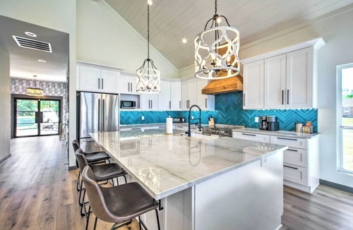 Tool House | Waterfront Hilltop Escape, Modern New Construction Ready for Family Fun