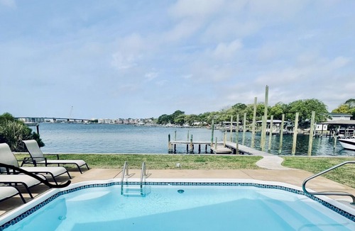 Fort Walton Beach House | Waterfront ~Home~ Private ~Pool & Deep Dock~ Boats