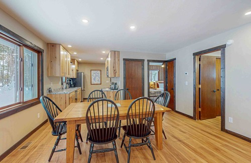 Mercer House | Waterfront home in great location with private dock, firepit & deck