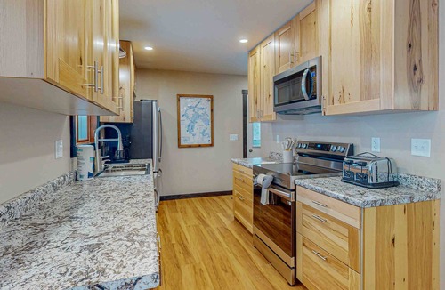 Mercer House | Waterfront home in great location with private dock, firepit & deck