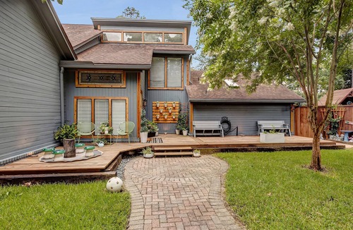 Walden on Lake Conroe House | Waterfront Home on Lake Conroe with a private dock and covered boat lift.
