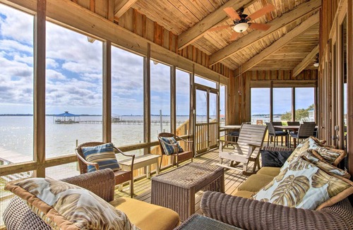 Josephine House | Waterfront Home on Perdido Bay: Private Dock, View