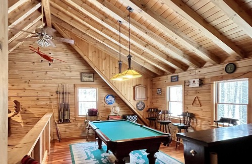 South Casco Cabin | Waterfront Home Private Boat Dock!