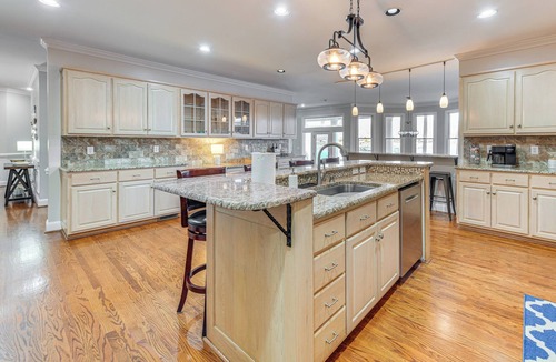 Bracey House | Waterfront Home w/Dock on Lake Gaston!