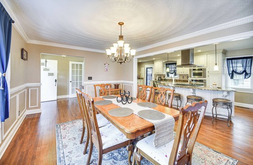 Hampton House | Waterfront Home w/Dock & Yard in Hampton!