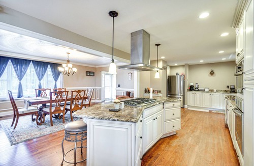 Hampton House | Waterfront Home w/Dock & Yard in Hampton!