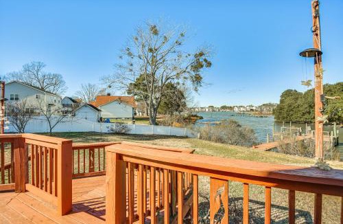 Hampton House | Waterfront Home w/Dock & Yard in Hampton!