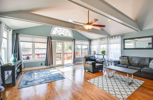 Hampton House | Waterfront Home w/Dock & Yard in Hampton!