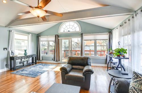 Hampton House | Waterfront Home w/Dock & Yard in Hampton!