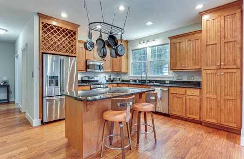 Lancaster House | Waterfront Home w/Private Boat Dock in Lancaster!