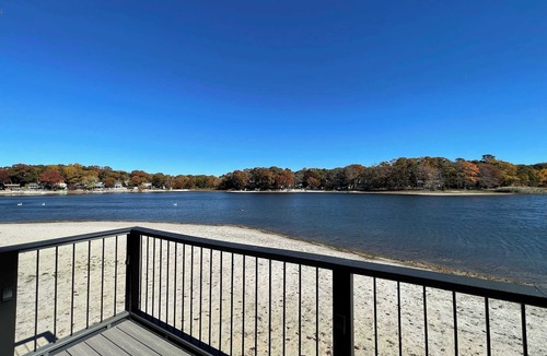 Ridge House | Waterfront Home w Private Beach & Firepit