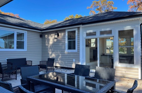 Ridge House | Waterfront Home w Private Beach & Firepit