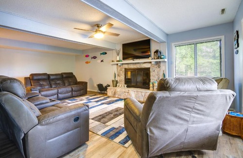 Sunrise Beach House | Waterfront Home w/Views & Dock in Sunrise Beach!