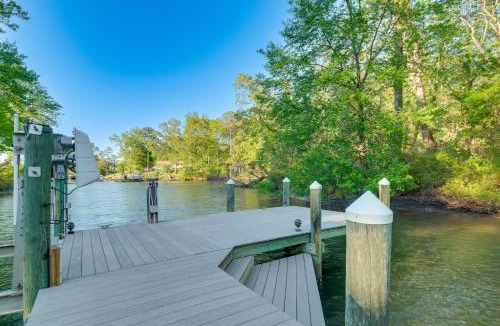 Lancaster House | Waterfront Home with Private Boat Dock in Lancaster!